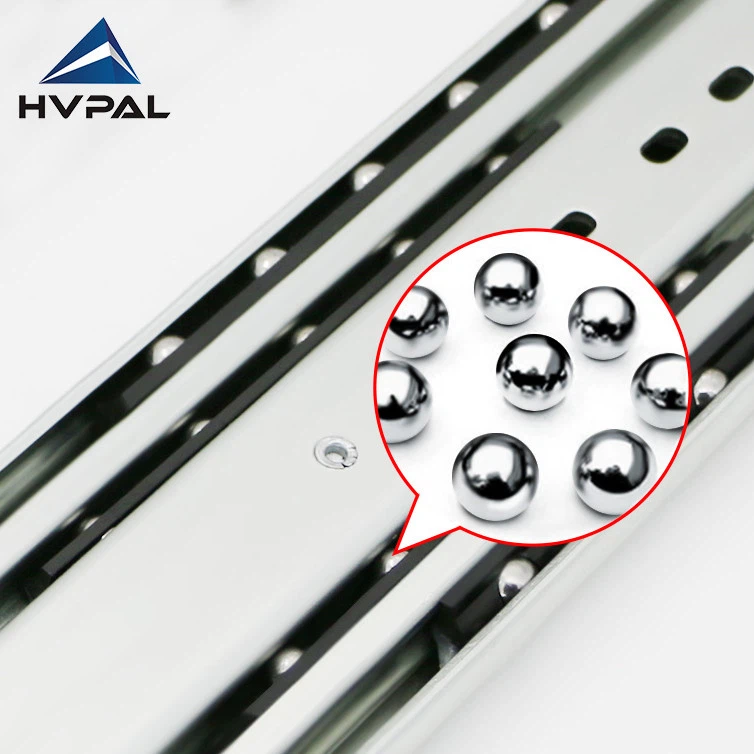 Heavy-duty cold-rolled steel slides 227kg load Heavy-duty cold-rolled steel slides 227kg load