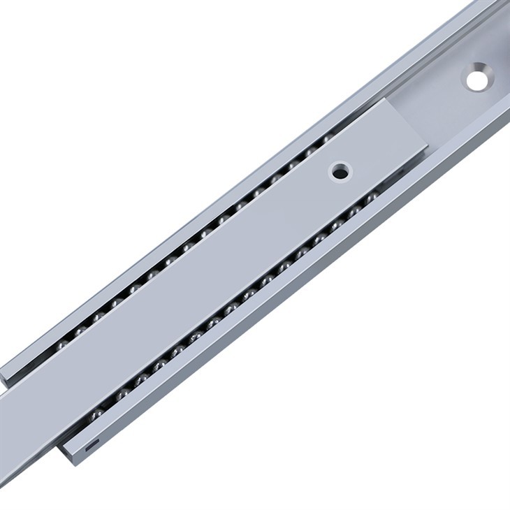 Aluminium Möbelskåp Glidskena 250-450mm